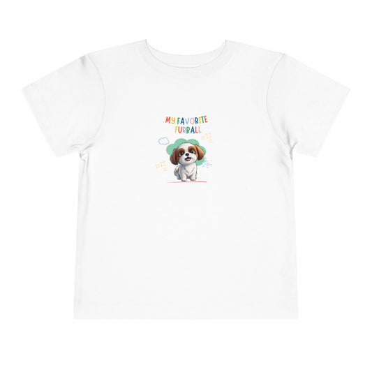 Shih Tzu Favorite Furball Toddler Tee