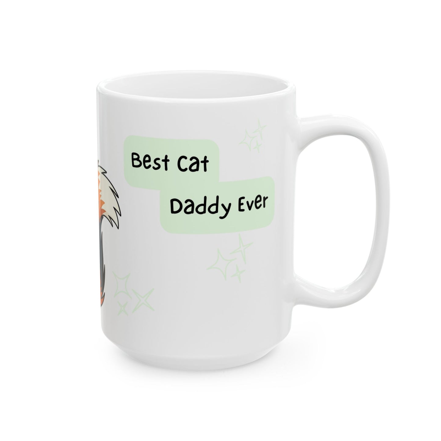 Cat Peek-a-Boo Mug | Best Cat Daddy Gift
