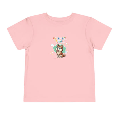 Husky Favorite Furball Toddler Tee