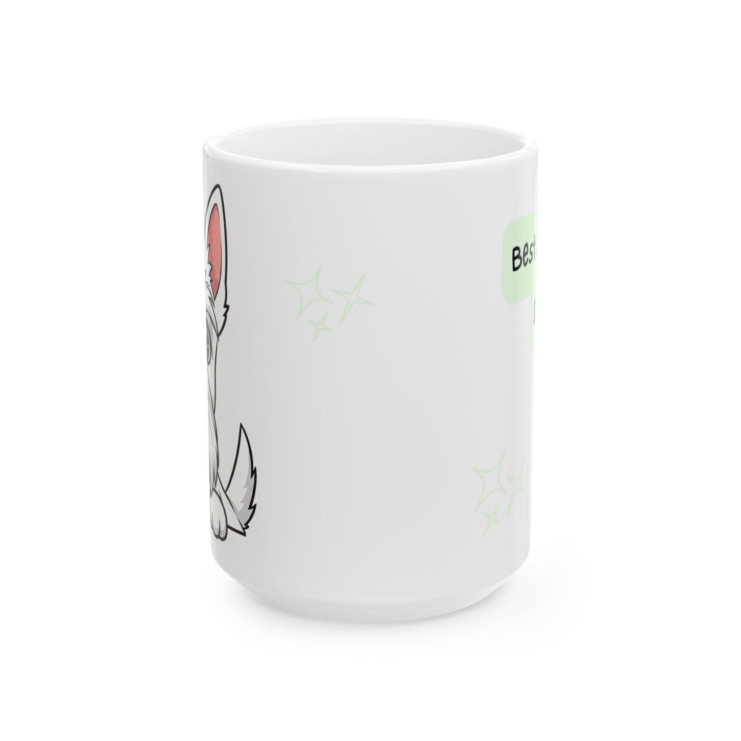 Scottish Terrier Peek-a-Boo Mug | Best Scottie Daddy Gift