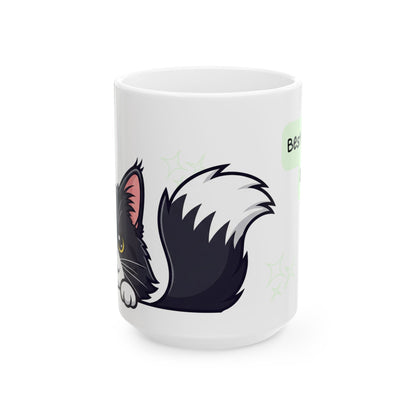 Cat Peek-a-Boo Mug | Best Cat Daddy Gift