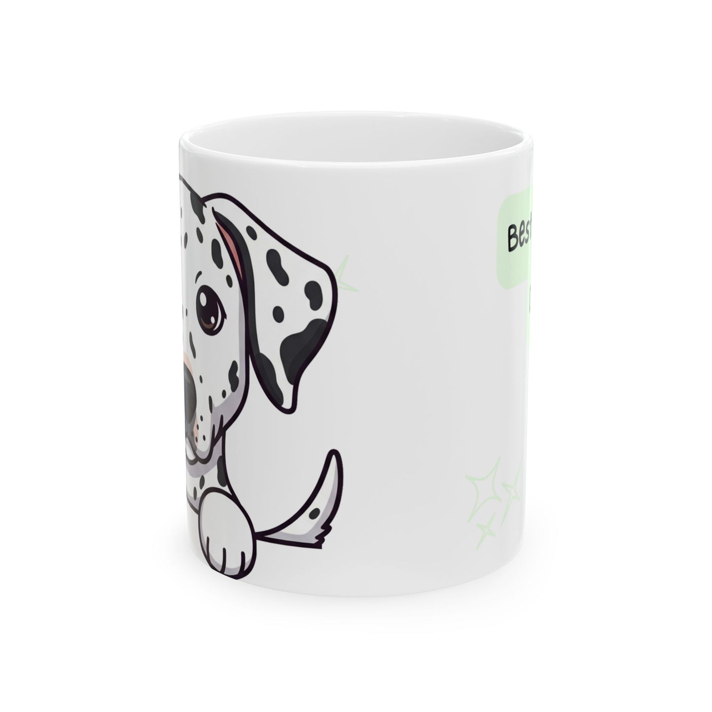 Dalmatian Peek-a-Boo Mug | Best Dalmatian Daddy Gift