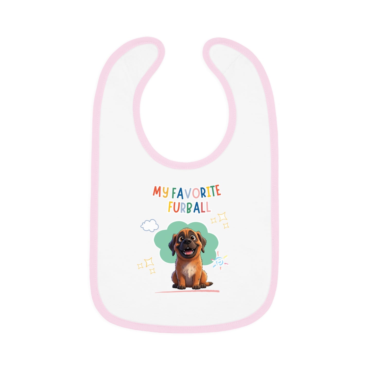 Mastiff Favorite Furball Baby Bib