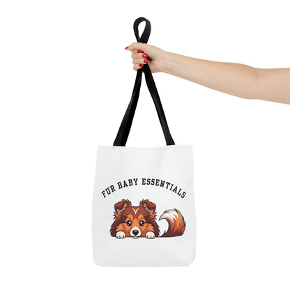 Sheltie FurBaby Tote Bag
