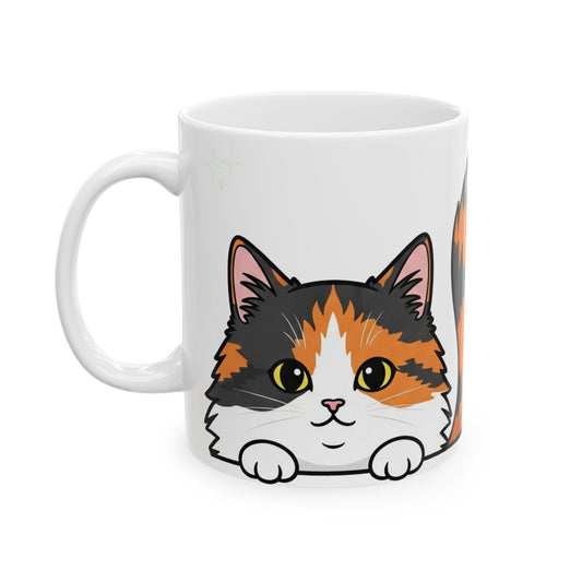Cat Peek-a-Boo Mug | Best Cat Daddy Gift