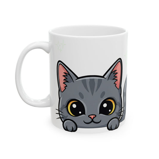 Cat Peek-a-Boo Mug | Best Cat Mama Gift