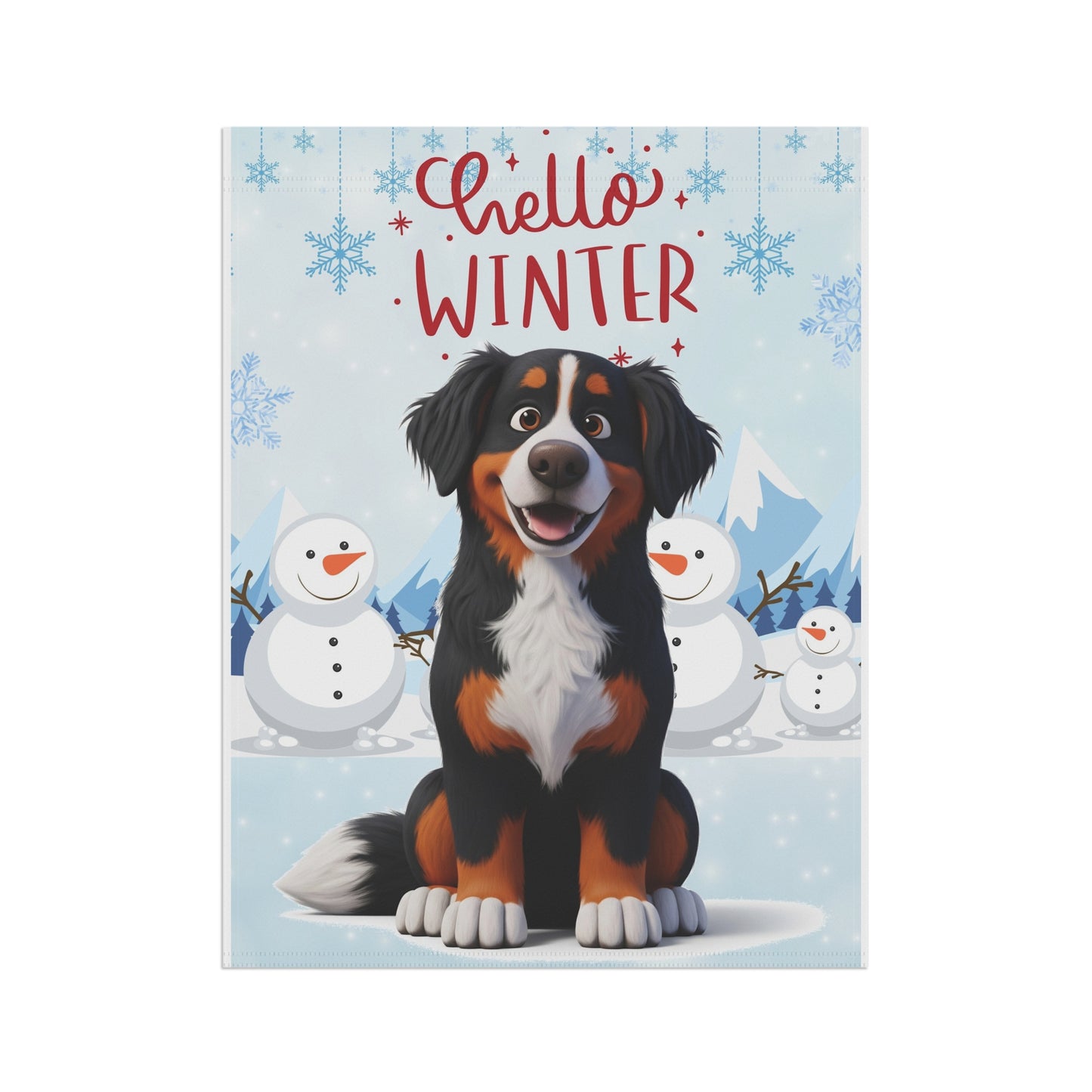 Berner Hello Winter Garden Banner