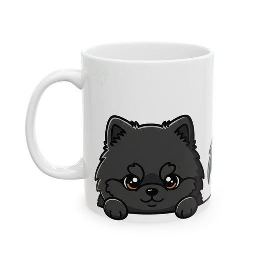 Pomeranian Peek-a-Boo Mug | Best Pomeranian Mama Gift