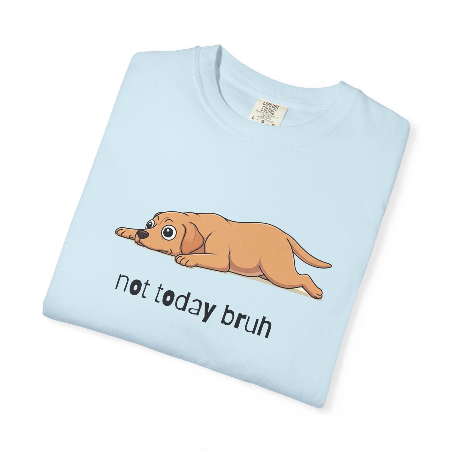 Labrador Not Today Bruh T-Shirt
