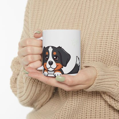 Bernese Mountain Dog Peek-a-Boo Mug | Best Berner Mama