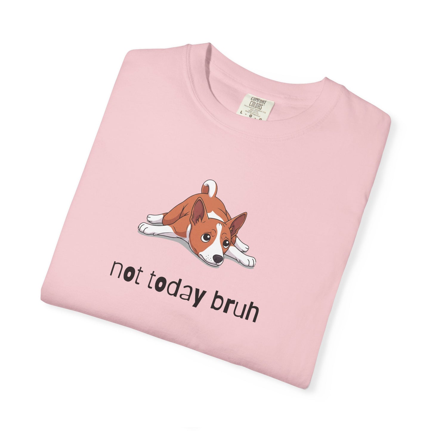Basenji Not Today Bruh T-Shirt