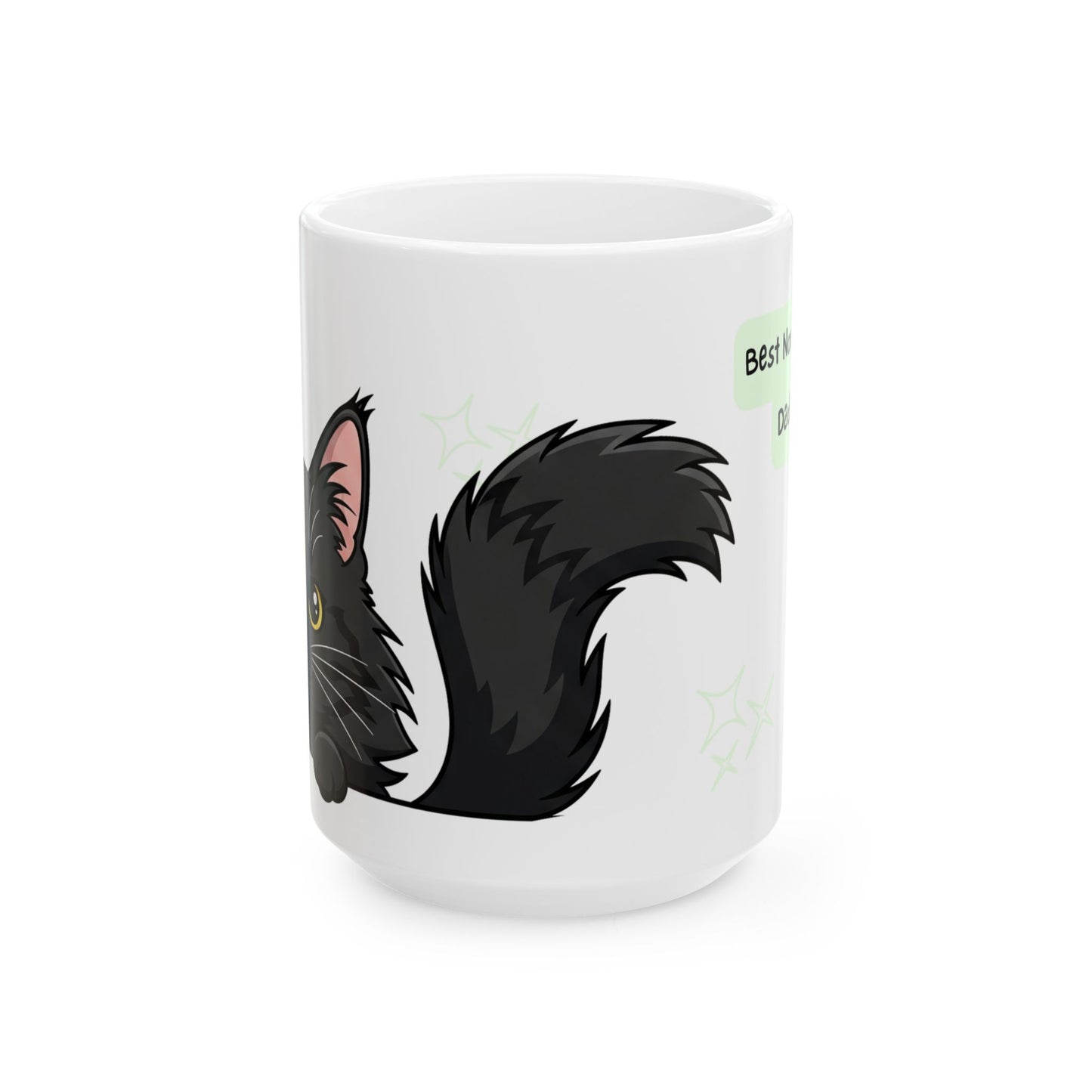 Norwegian Forest Cat Peek-a-Boo Mug | Best Norwegian Forest Daddy Gift