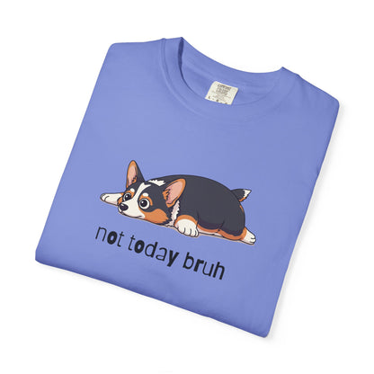 Corgi Not Today Bruh T-Shirt