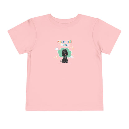 Afghan Hound Favorite Furball Toddler Tee