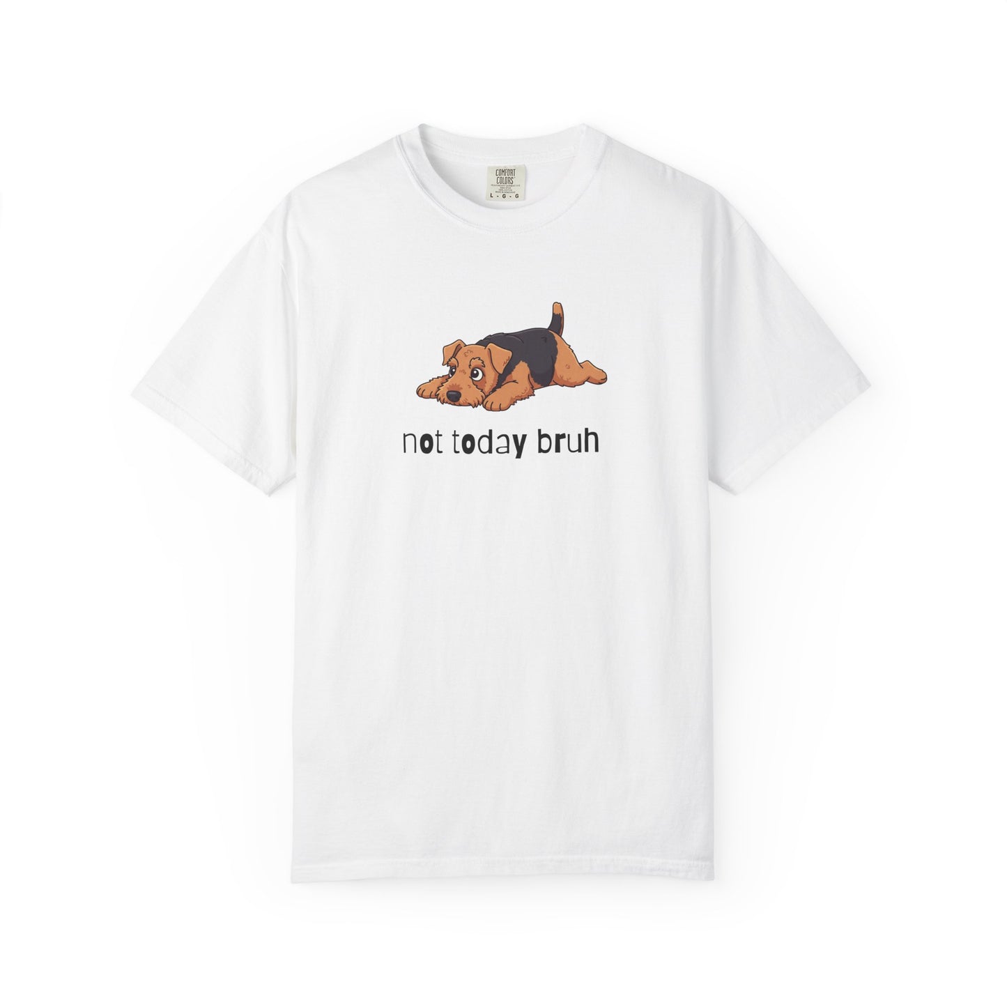 Welshie Not Today Bruh T-Shirt
