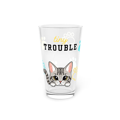 Ocicat Tiny Trouble Pint Glass