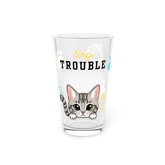Ocicat Tiny Trouble Pint Glass