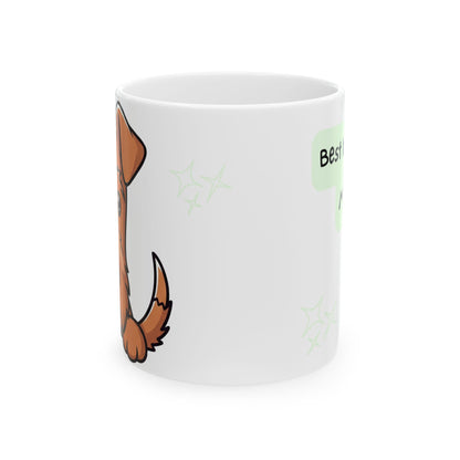 Irish Terrier Peek-a-Boo Mug | Best Irish Terrier Mama Gift