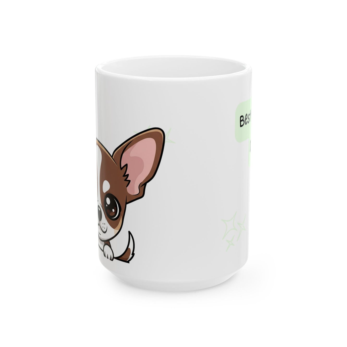 Chihuahua Peek-a-Boo Mug | Best Chihuahua Daddy Gift