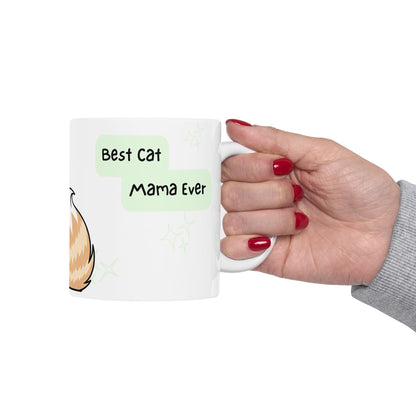Cat Peek-a-Boo Mug | Best Cat Mama Gift