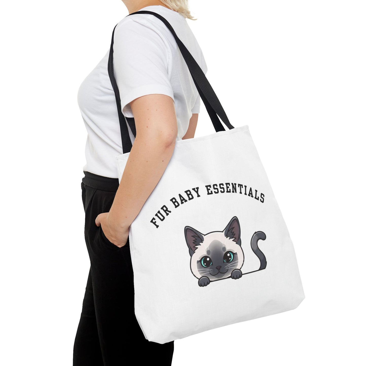 Siamese FurBaby Tote Bag
