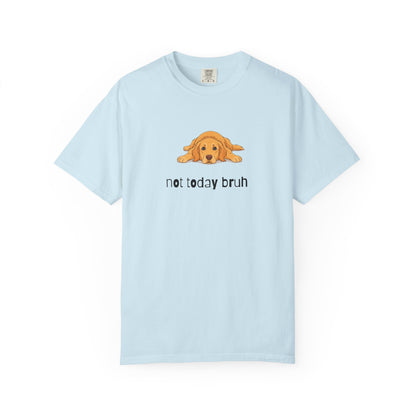 Golden Retriever Not Today Bruh T-Shirt