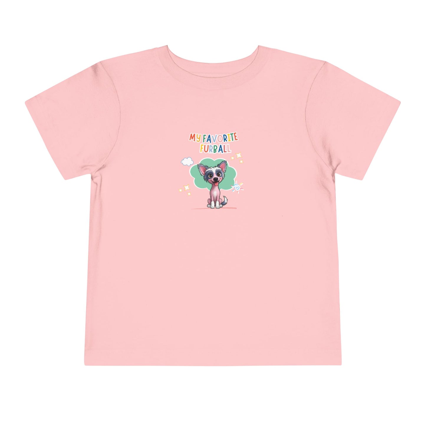 Chinese Crested Favorite Furball Toddler Tee