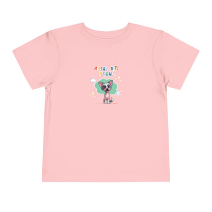 Chinese Crested Favorite Furball Toddler Tee
