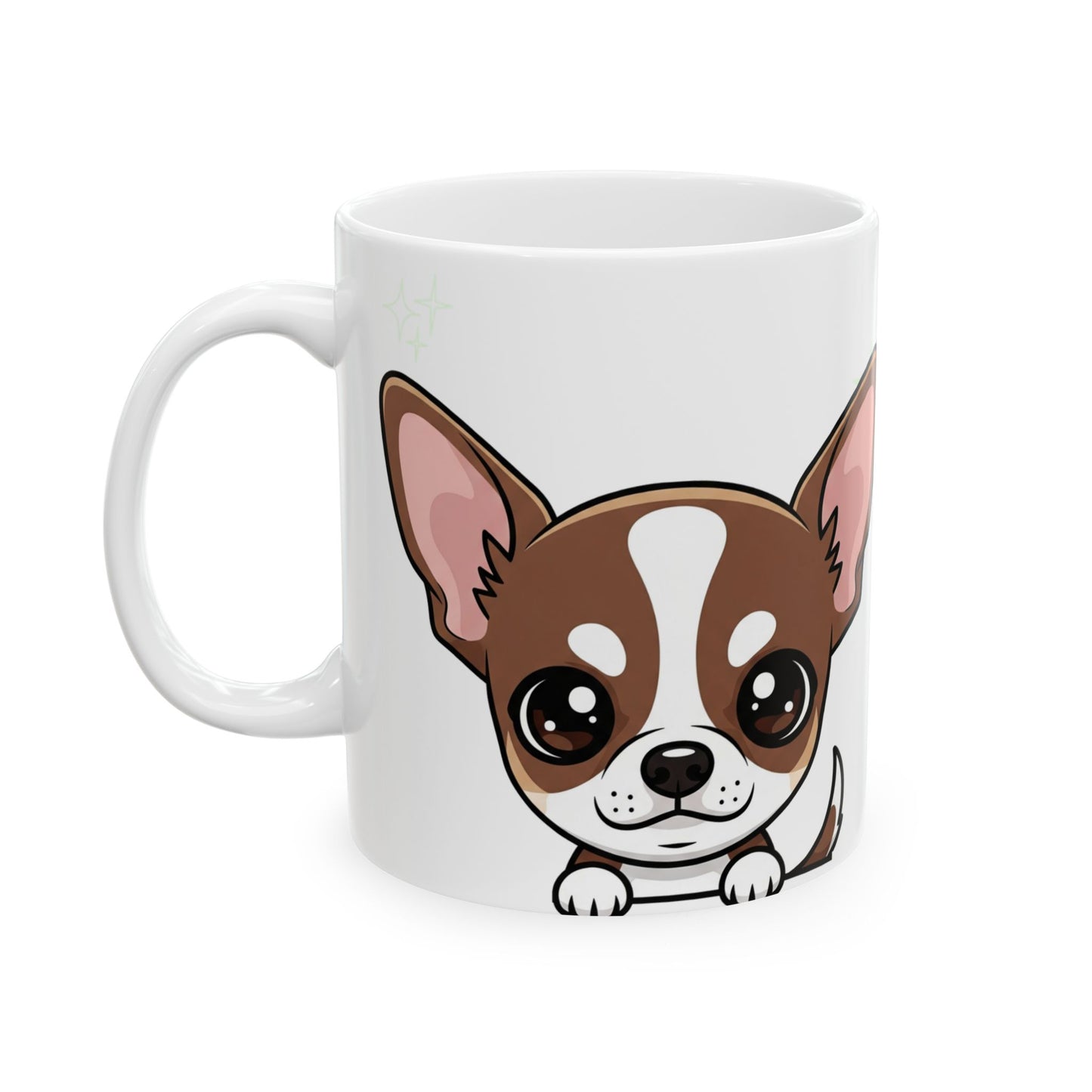 Chihuahua Peek-a-Boo Mug | Best Chihuahua Daddy Gift