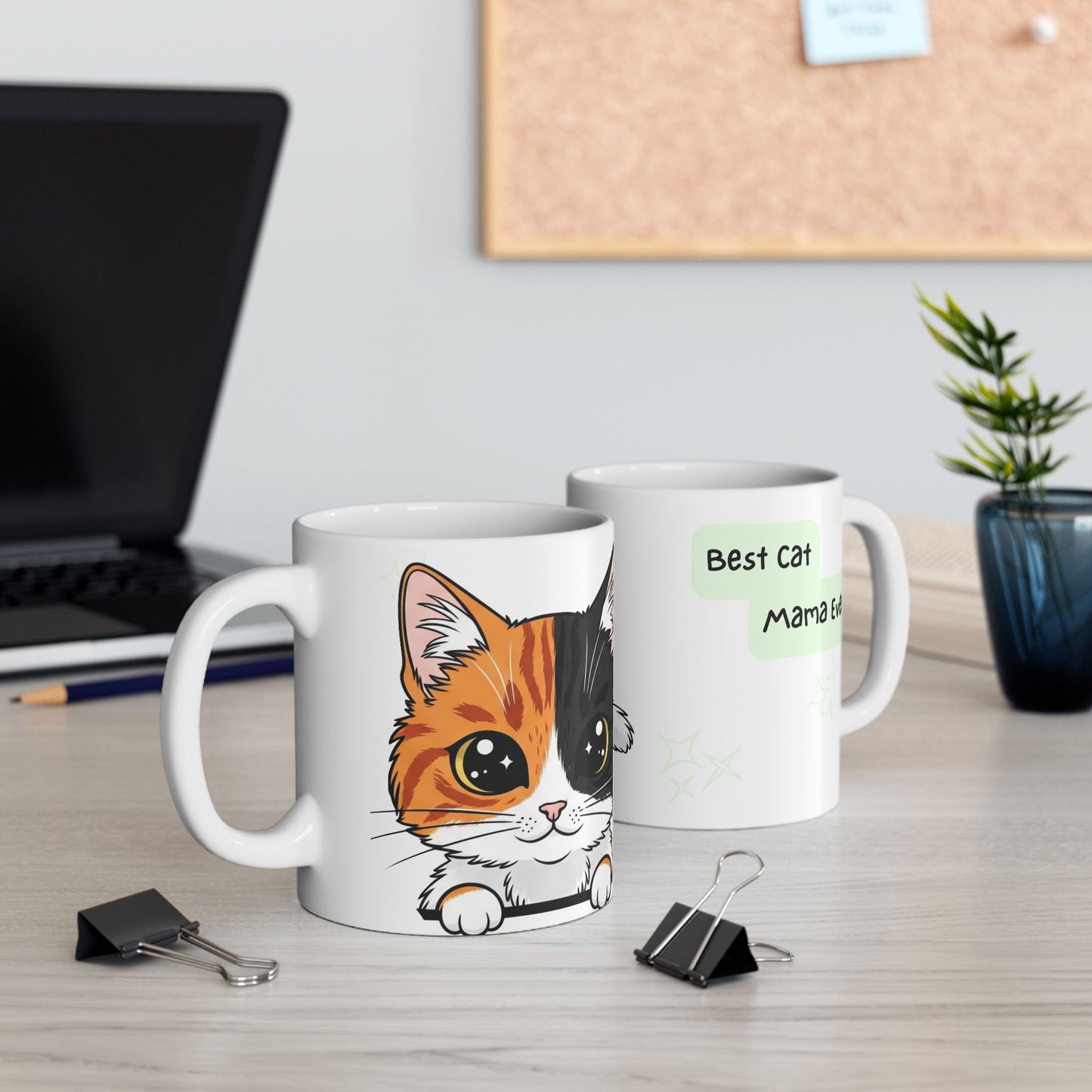 Cat Peek-a-Boo Mug | Best Cat Mama Gift