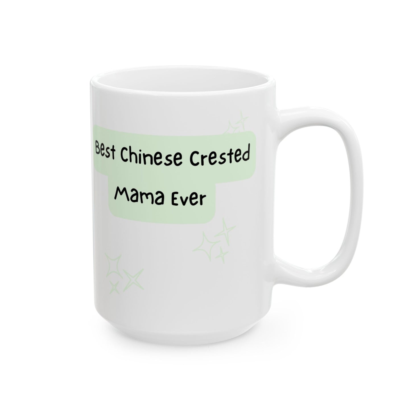 Chinese Crested Peek-a-Boo Mug | Best Chinese Crested Mama Gift
