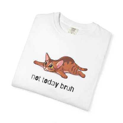 Abyssinian Not Today Bruh T-Shirt