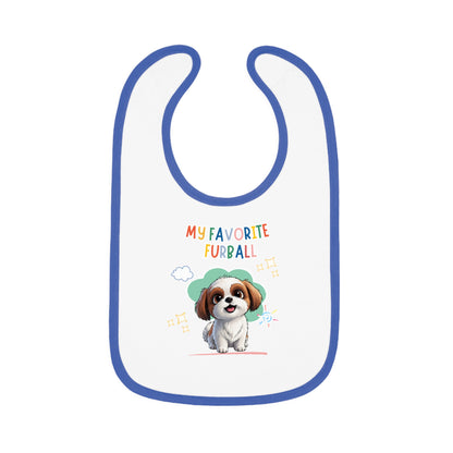Shih Tzu Favorite Furball Baby Bib