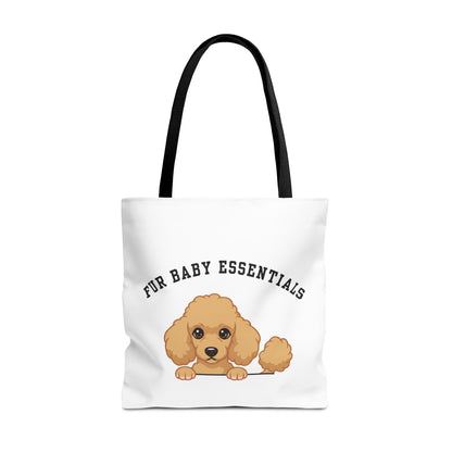 Poodle FurBaby Tote Bag