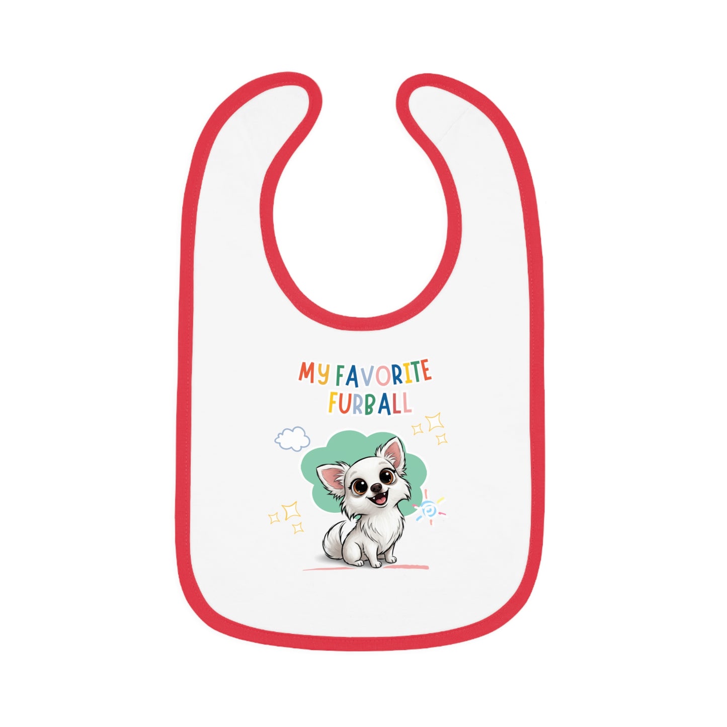 Chihuahua Favorite Furball Baby Bib