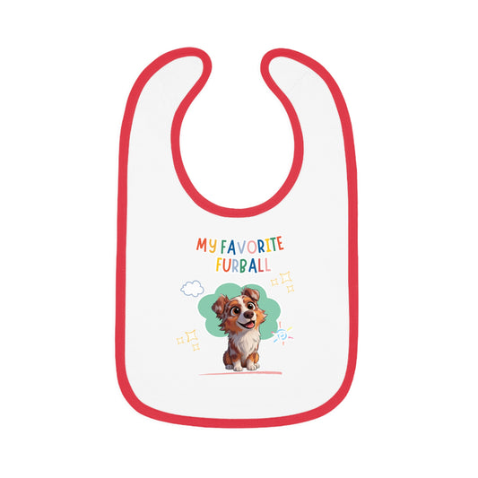 Aussie Favorite Furball Baby Bib
