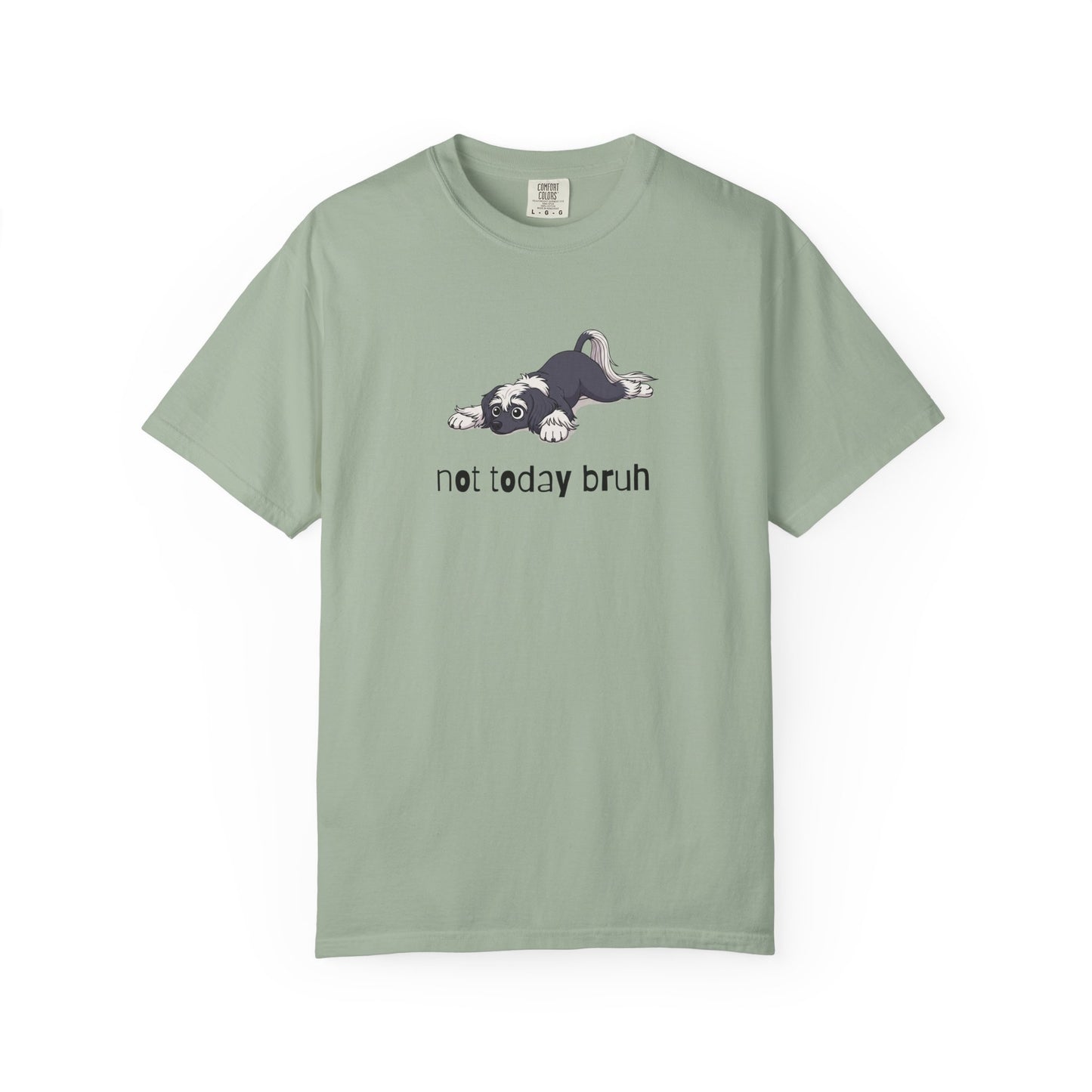 Chinese Crested Not Today Bruh T-Shirt