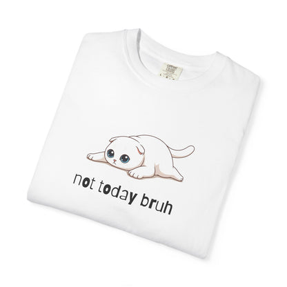 Scottish Fold Not Today Bruh T-Shirt
