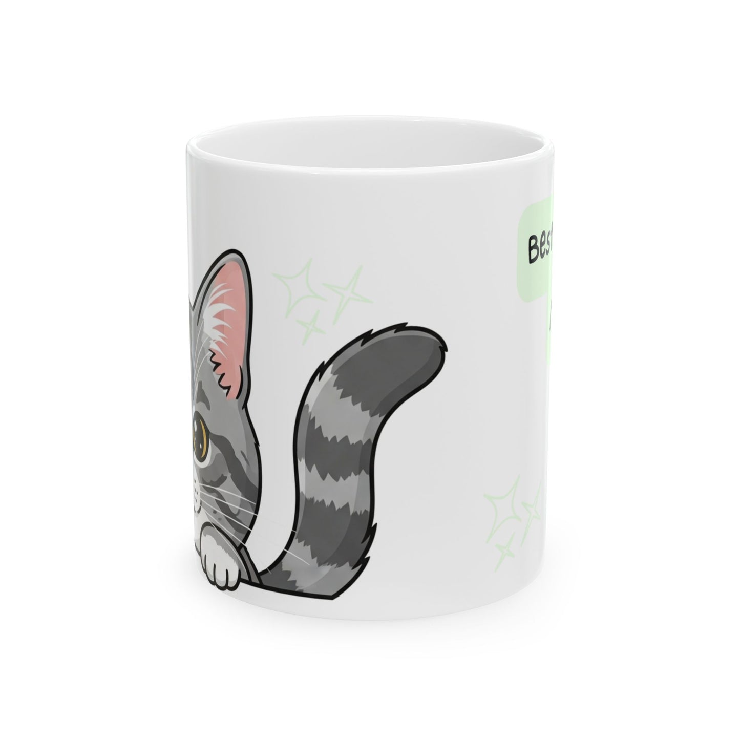 Cat Peek-a-Boo Mug | Best Cat Mama Gift