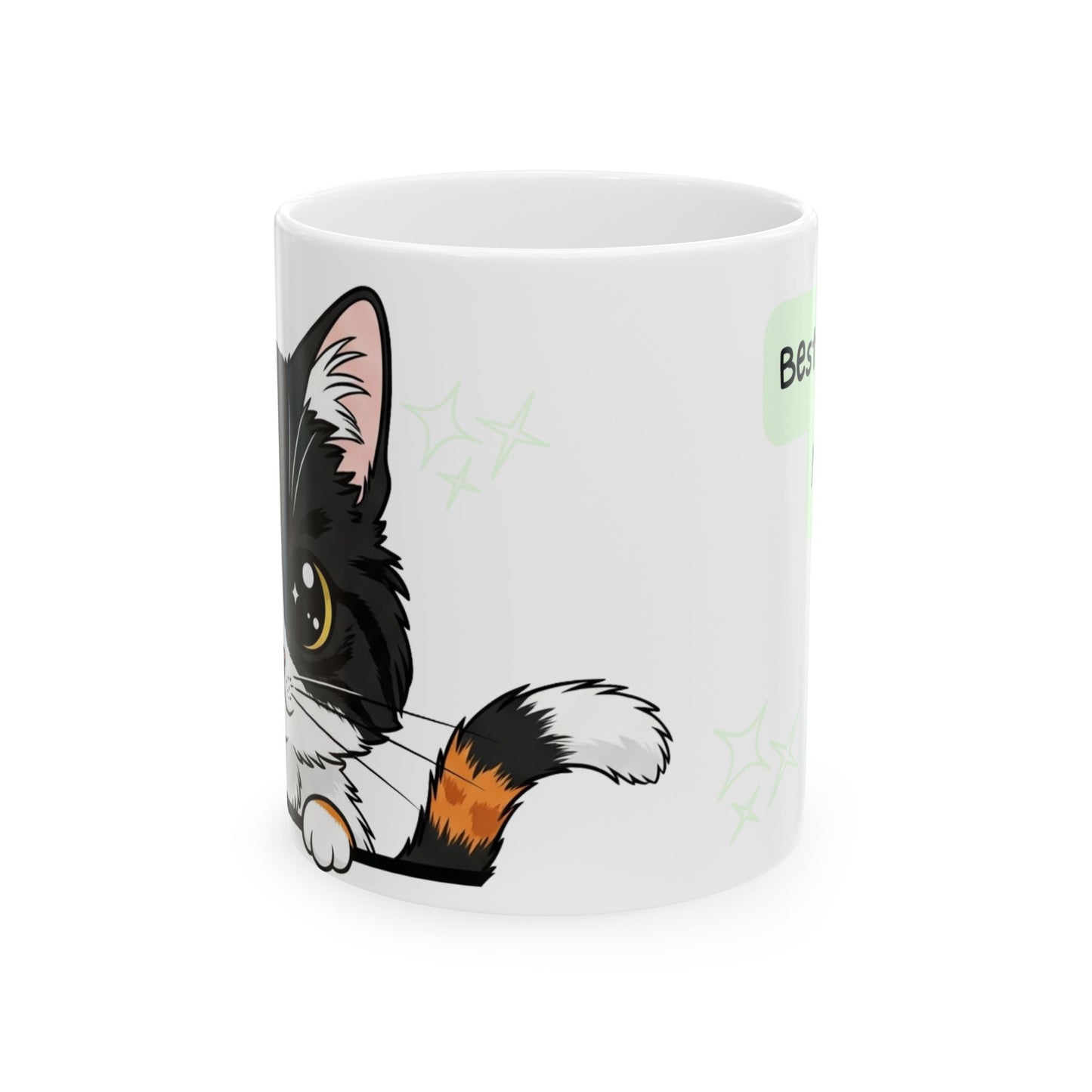 Cat Peek-a-Boo Mug | Best Cat Mama Gift
