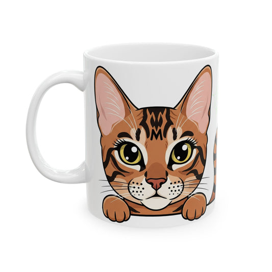 Egyptian Mau Peek-a-Boo Mug | Best Egyptian Mau Daddy