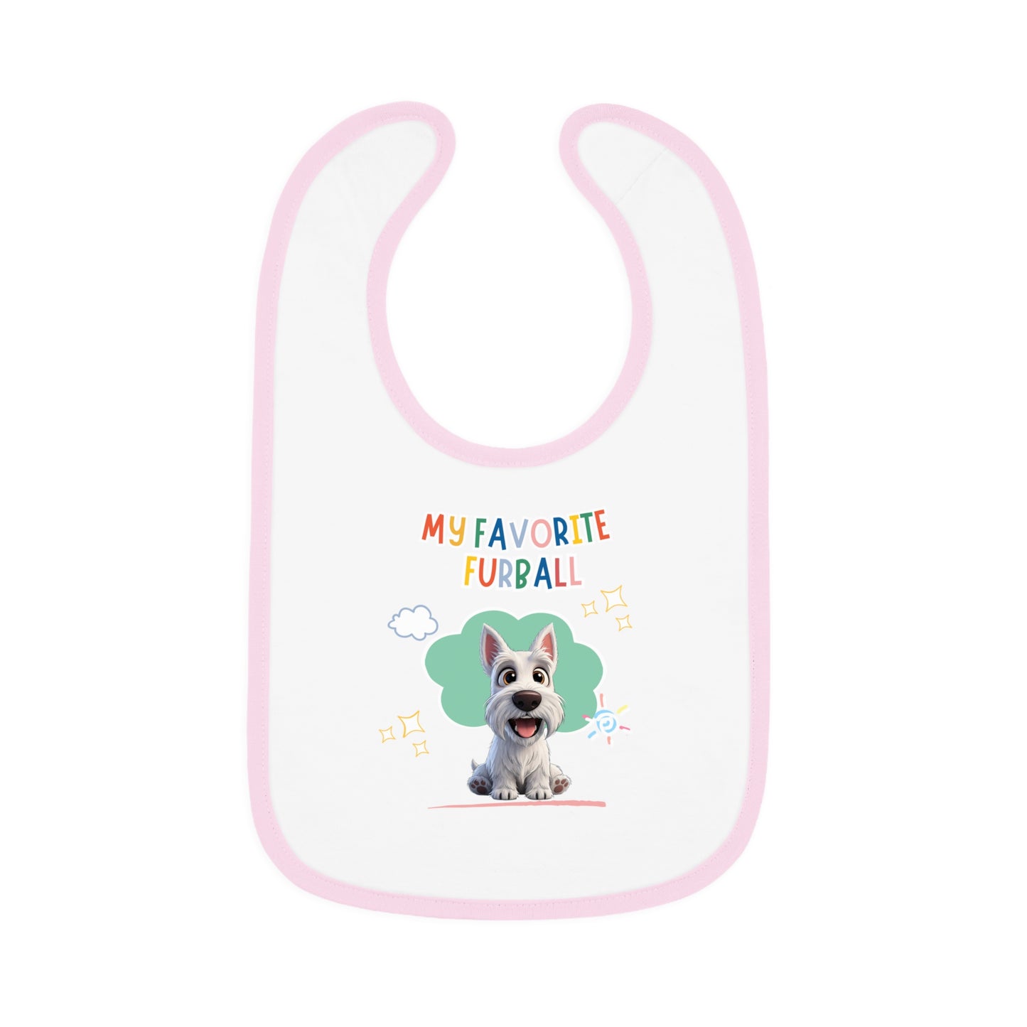 Scottie Favorite Furball Baby Bib