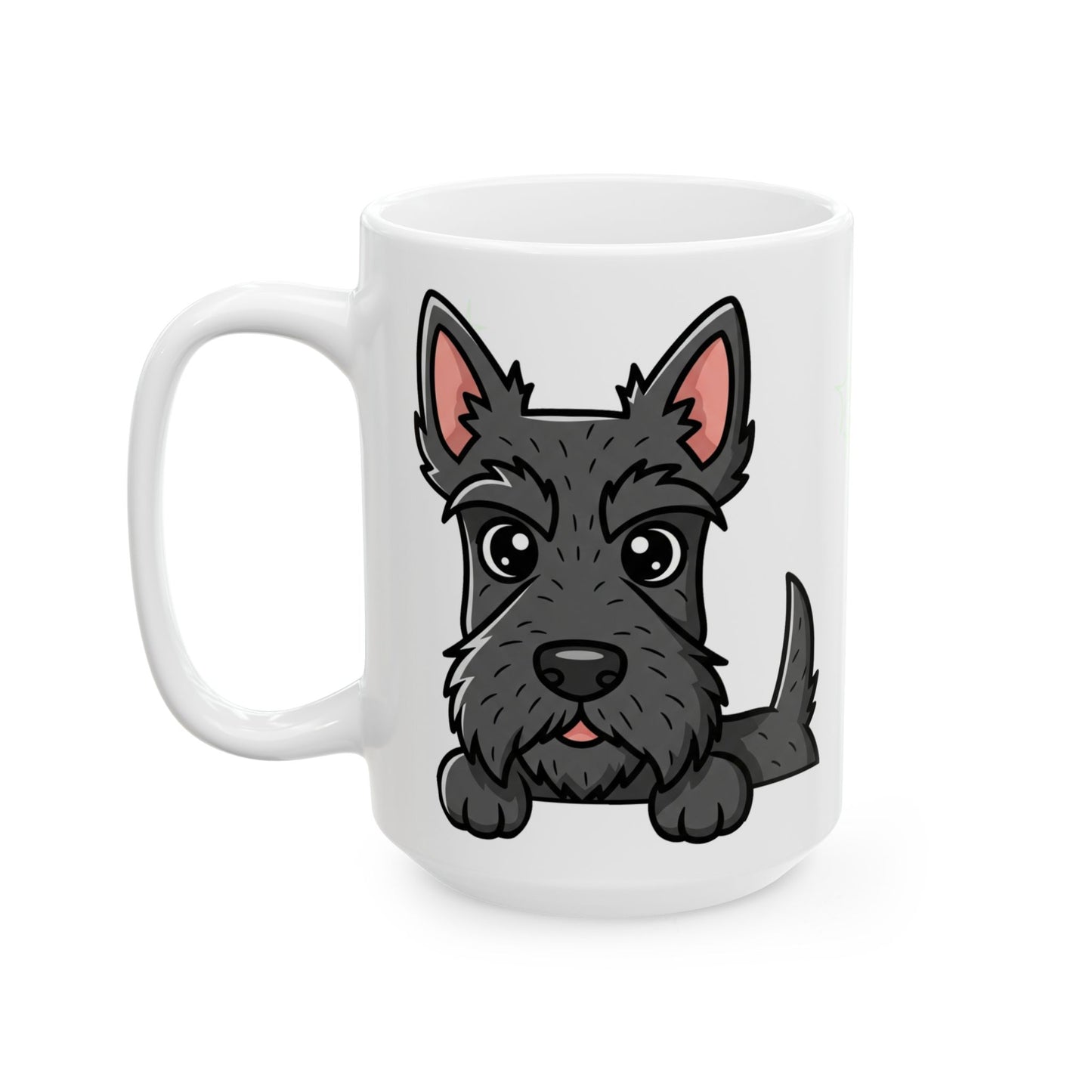 Scottish Terrier Peek-a-Boo Mug | Best Scottie Mama Gift