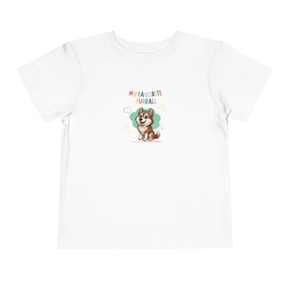 Husky Favorite Furball Toddler Tee