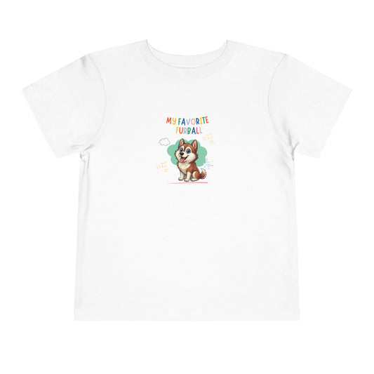 Husky Favorite Furball Toddler Tee