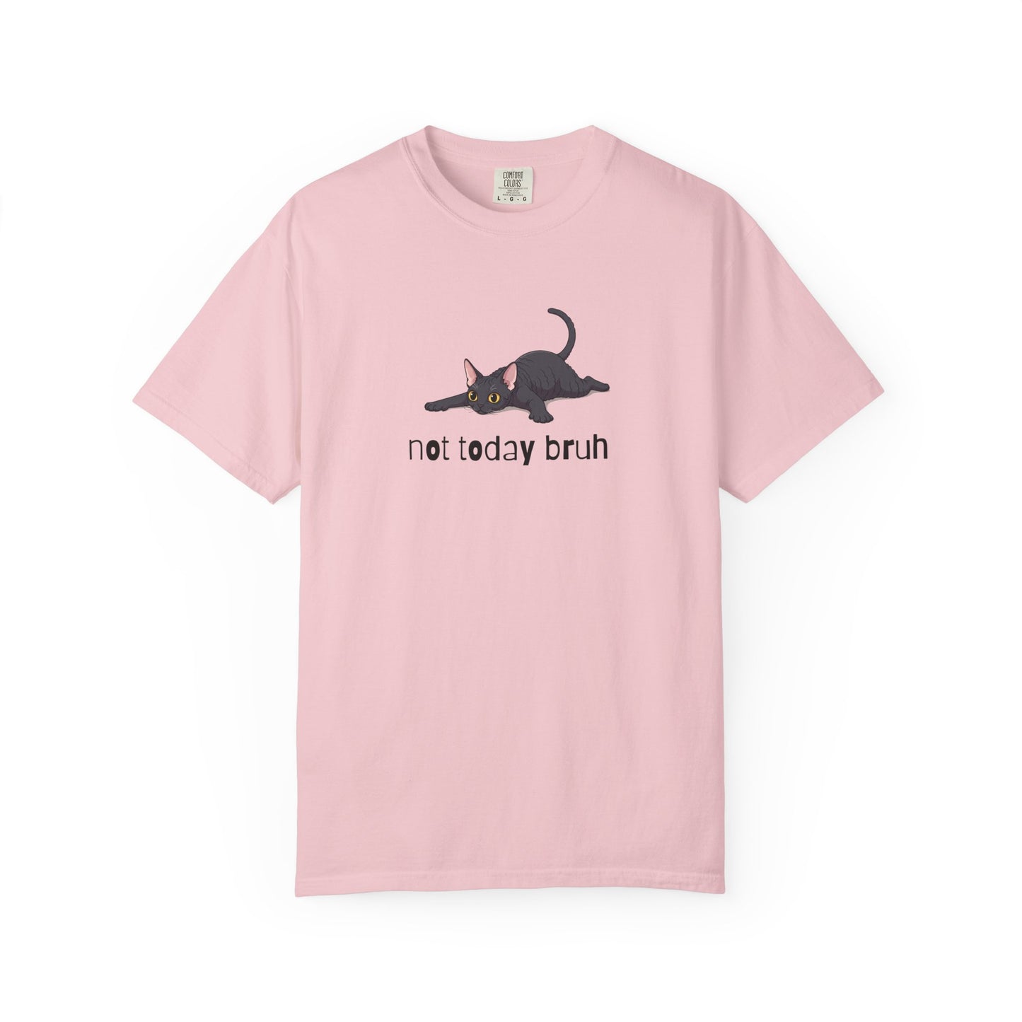 Devon Rex Not Today Bruh T-Shirt