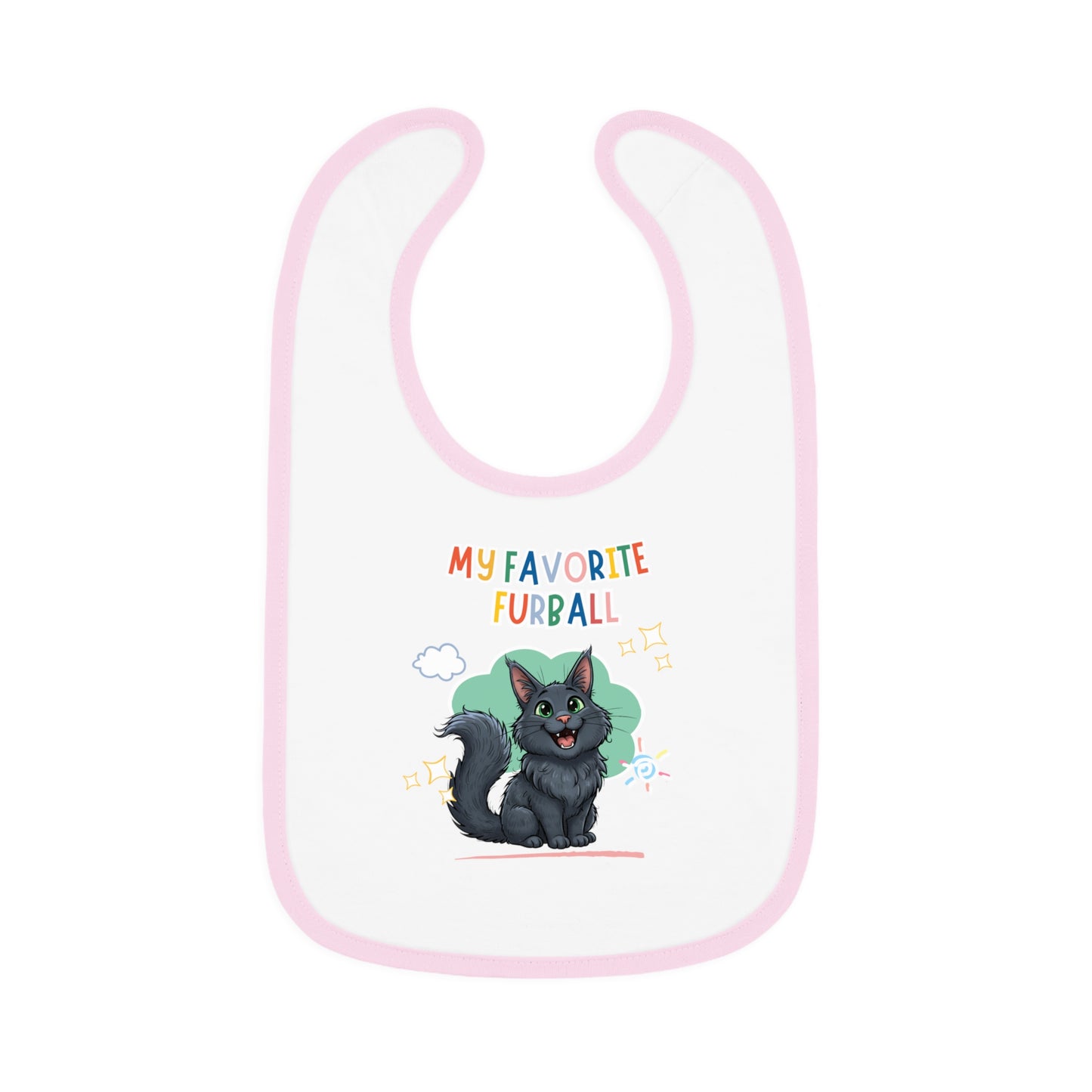 Maine Coon Favorite Furball Baby Bib