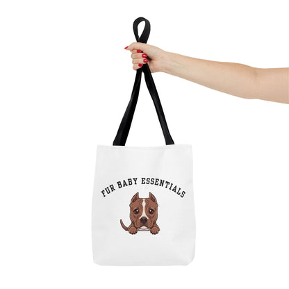Pitbull FurBaby Tote Bag