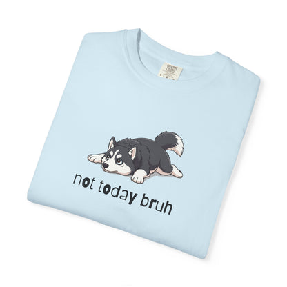 Husky Not Today Bruh T-Shirt
