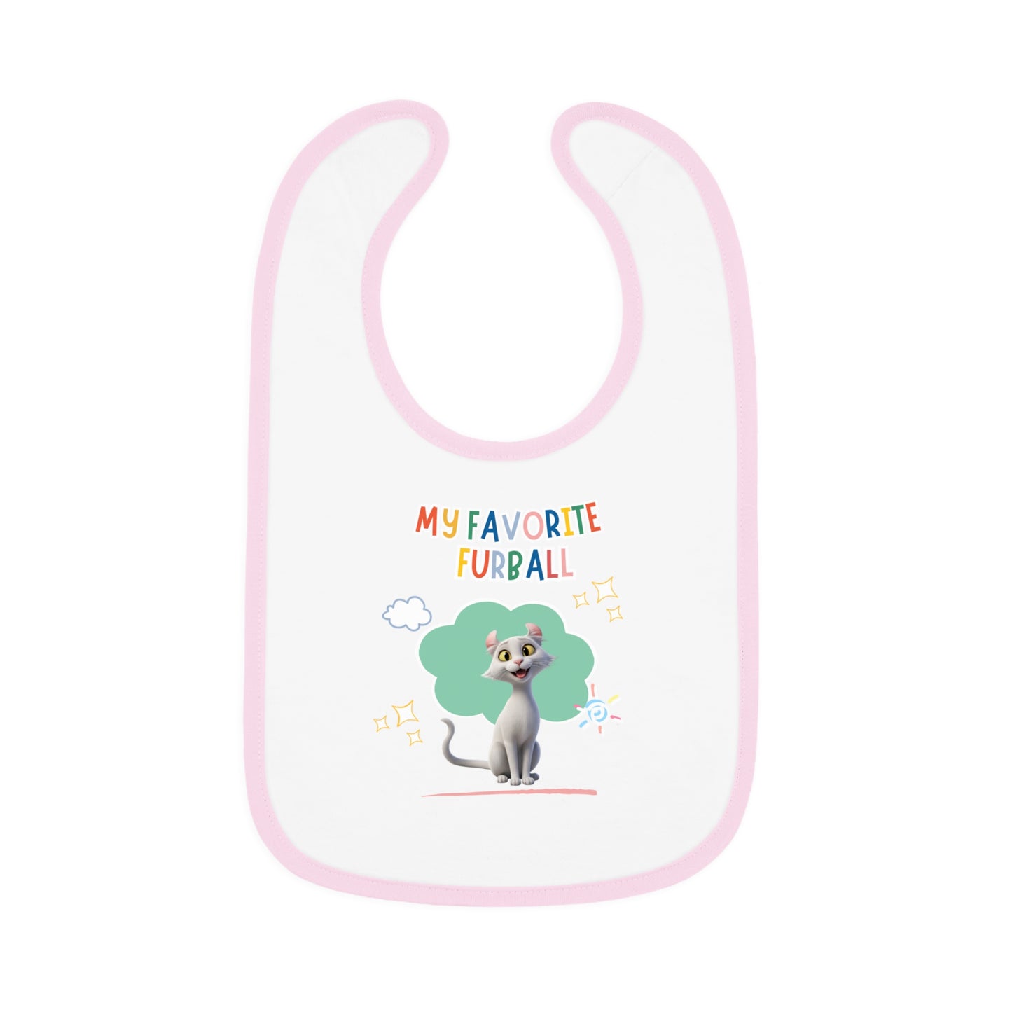 American Curl Favorite Furball Baby Bib